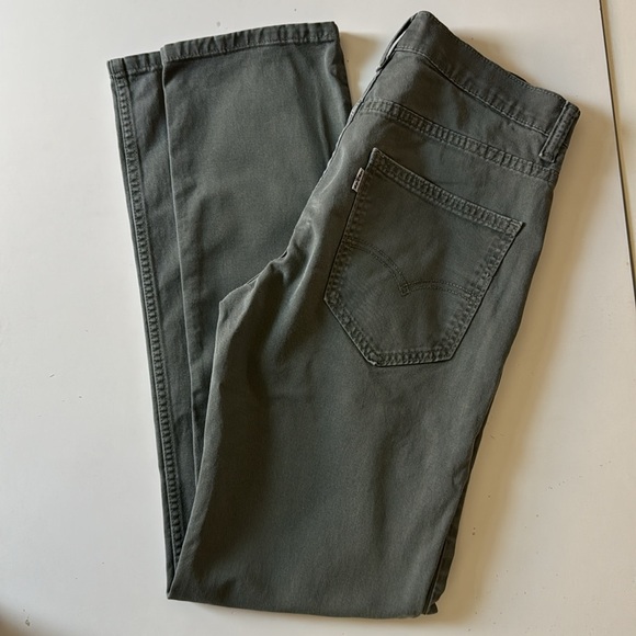 Levi's Men's Khaki green Straight Jeans 28x30 - Picture 1 of 6